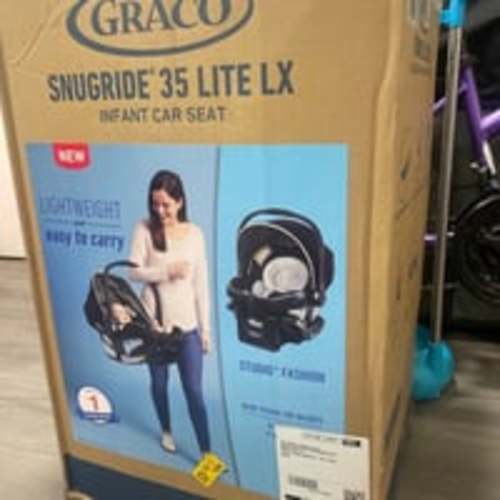 Graco car seat snugride 35 lite lx