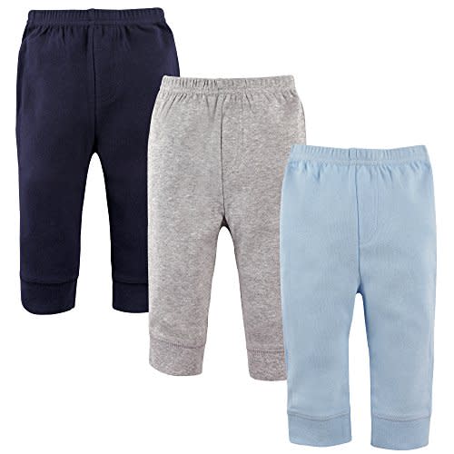 Luvable Friends Baby Boys' Cotton Pants