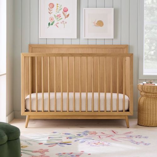 Mid-Century 4-in-1 Convertible Crib