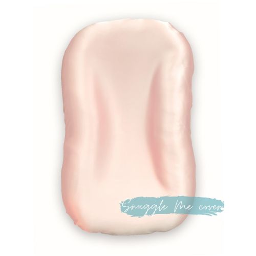 Sleepy Silk | Silk Lounger Cover / Silk Bassinet Sheet - Pink Blossom