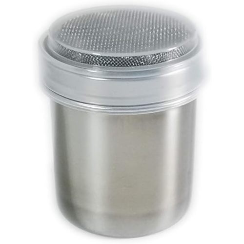 1 Pack Shaker Sifter Dispenser Duster Container Stainless Steel For Cinnamon Flour Powdered Sugar baking soda Cocoa Cornstarch ect. (Model-1)