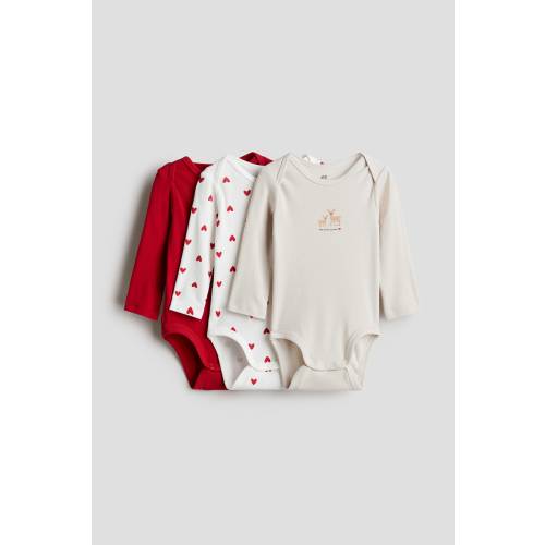 3-PACK LONG-SLEEVED BODYSUITS