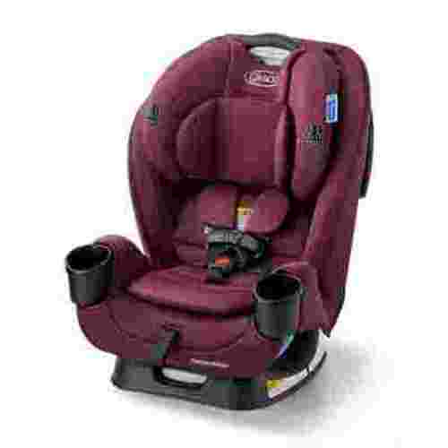 Graco TrioGrow SnugLock 3-in-1 Convertible Car Seat, Aria, 1 Count