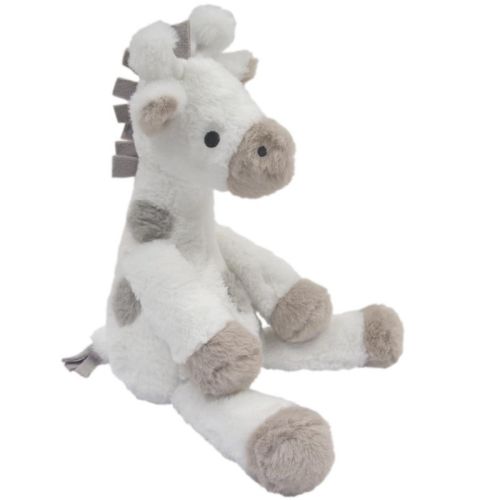 Lambs & Ivy Signature Goodnight Giraffe Moonbeams Plush Giraffe Stuffed Animal 11.5 Inch - Millie - Gray/white