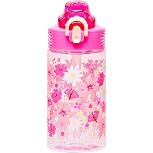 Zak Sage Water Bottle 16oz Plastic Flower Power