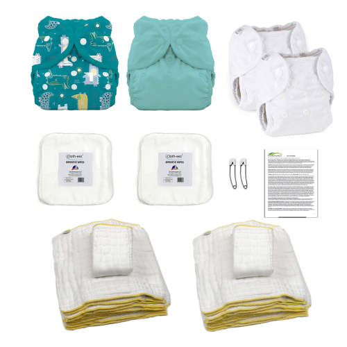 Hello Baby - Cloth Diapering Kit for newborns