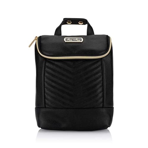 Itzy Ritzy Insulated Bottle Bag – Keeps Bottles Warm or Cool - Holds 3 Bottles and Features Interior Pocket For Ice Pack (Not Included), Jetsetter