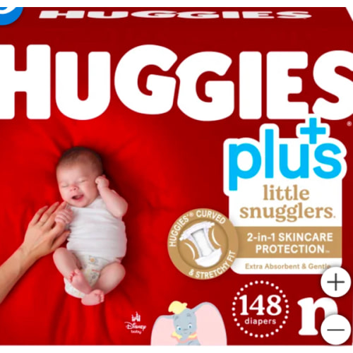 Huggies Plus Diapers Size Newborn
