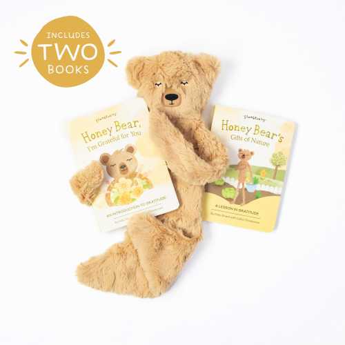 Honey Bear Lovey & Kids Book About Gratitude | Slumberkins