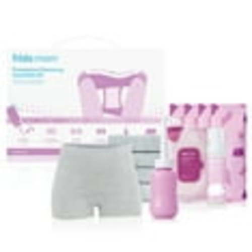 Frida Mom Postpartum Recovery Essentials Kit with Upside Down Peri Bottle, Labor Delivery Foam Care