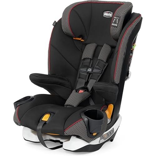 Chicco MyFit Harness + Booster Car Seat, 5-Point Seat and High Back Seat, for Children 25-100 lbs. | Atmosphere/Black