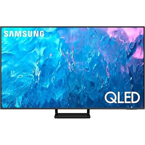SAMSUNG 85-Inch Class QLED 4K Q70C Series Quantum HDR, Dual LED, Object Tracking Sound Lite, Q-Symphony, Motion Xcelerator Turbo+, Gaming Hub, Smart TV with Alexa Built-in (QN85Q70C, 2023 Model),Black