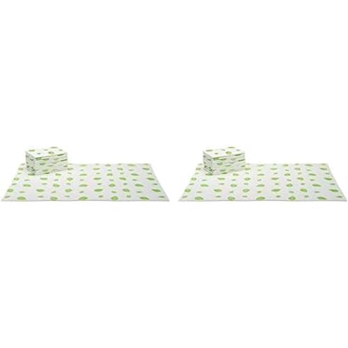 Munchkin® Arm & Hammer Disposable Changing Pad, 10 Count, White/Green (Pack of 2)
