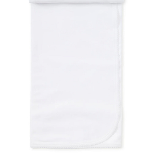 Kissy Kissy White Basics Blanket