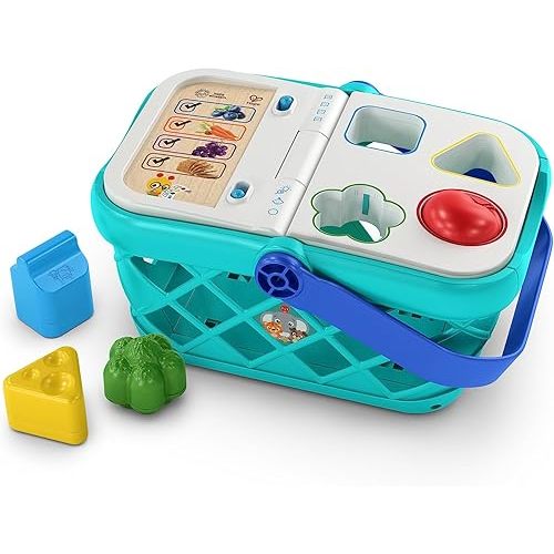 Baby Einstein + Hape Magic Touch Pretend to Shop Learning Toy, With Real Sounds and Music, Fine Motor Skill Development, Grows from Infant to Toddler, Ages 9 Months and Up
