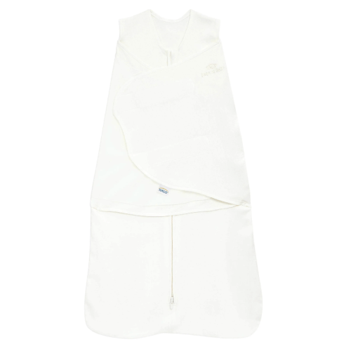 Size: Newborn | Cream Halo Cotton Baby Swaddlesack