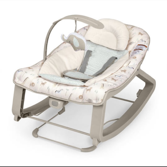 Amazon.com : Ingenuity Keep Cozy 3-in-1 Grow with Me Vibrating Baby Bouncer, Seat & Infant to Toddler Rocker, Vibrations & -Toy Bar, 0-30 Months Up to 40 lbs (Weaver) : Baby