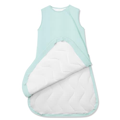 PurComfy Quilted Supersoft Sleep Sack, 2.5 TOG Premium Bamboo Viscose Warm Baby Sleeping Bag, Thick Babies Wearable Blanket