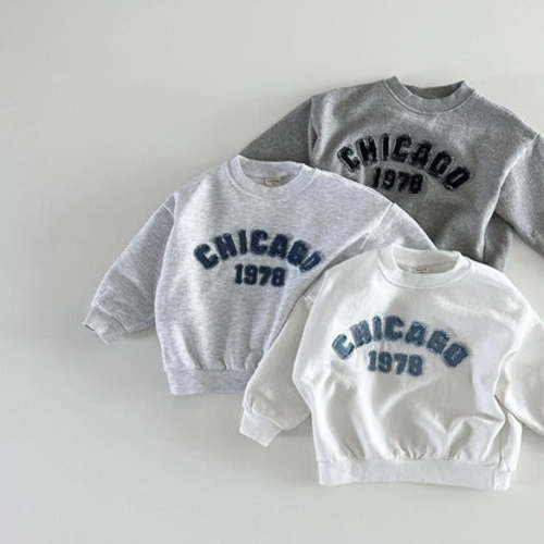 Toddler CHICAGO Sweatshirt (6m-6y) - 3 Colors | AT NOON STORE