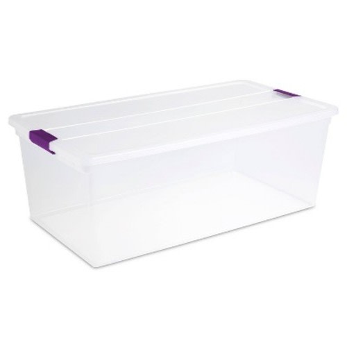 Sterilite 110qt Storage Bin with Latch