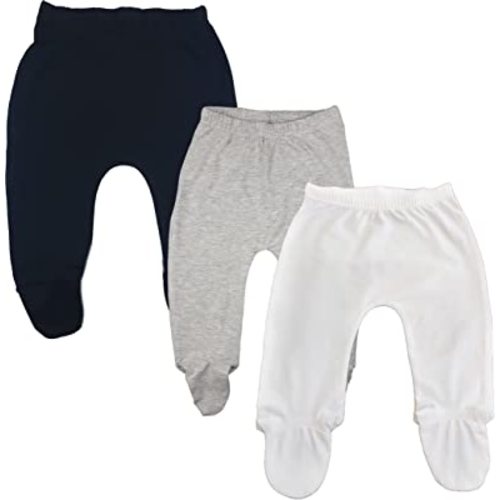 Baby Soft Cotton Spandex Pants with Feet