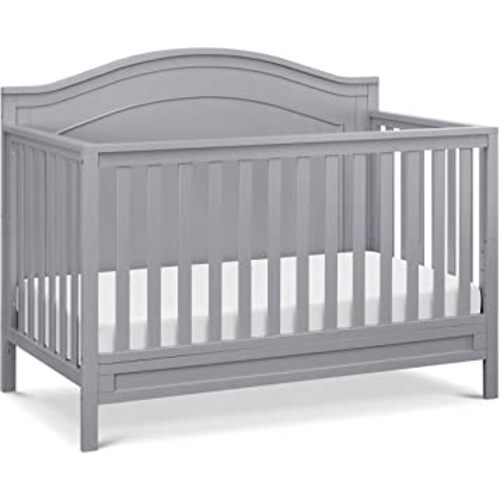 DaVinci Charlie 4-in-1 Convertible Crib in Grey, Greenguard Gold Certified