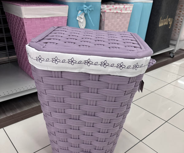 NIETEIN Laundry Hamper & Basket, Waterproof Storage Bin, Clothes Organizer, Room Decor (Style-18)