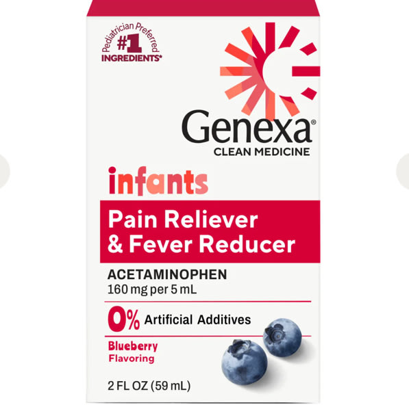 Infants' Acetaminophen Pain & Fever Oral Suspension – Genexa
