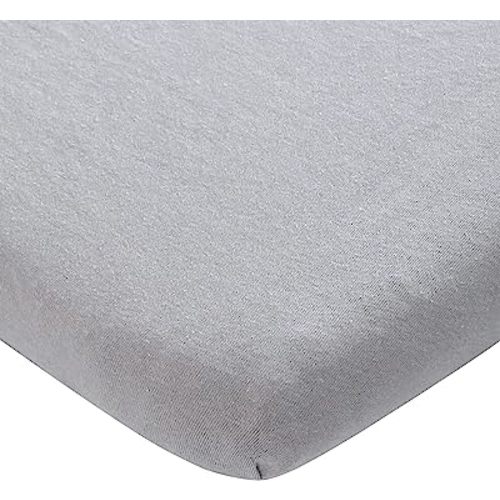 Travel Crib Sheet Cotton Compatible with Guava Lotus, Dream on Me Travel Crib Light Playard and Others, Ultra Soft Breathable Sheet, Unisex, Boys & Girls