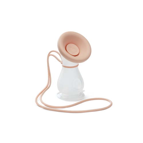 Munchkin Silicone Manual Breast Pump for Easy Portable Milk Expression 4 oz Capacity