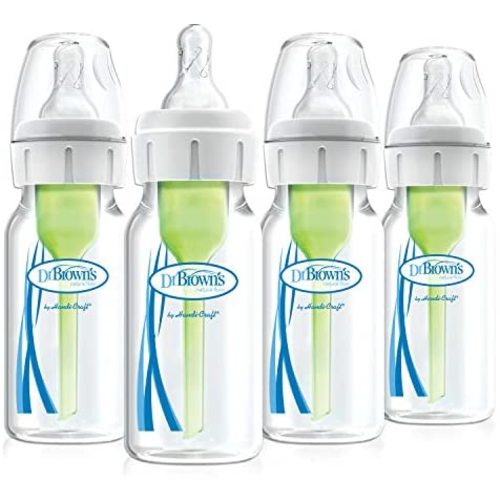 Dr. Brown's Options+ Baby Bottle, 4 Ounce (Pack of 4)
