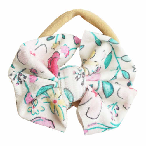 Paris Petals Knit Bow Headband