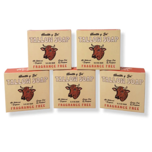 Grass Fed Tallow Soap Bundle – Health y Sol