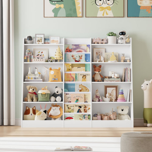 Isabelle & Max™ ON SALE! 5-Tier Kids Bookshelf with Storage Pockets – Organize Toys, Books, and More! & Reviews | Wayfair