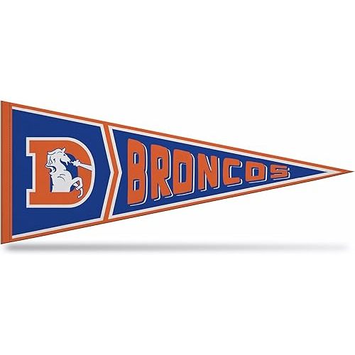 Rico Industries NFL Retro - Alt 12" x 30" Felt Wall Décor Pennant - Great for Home/Bed Room/Man Cave Décor