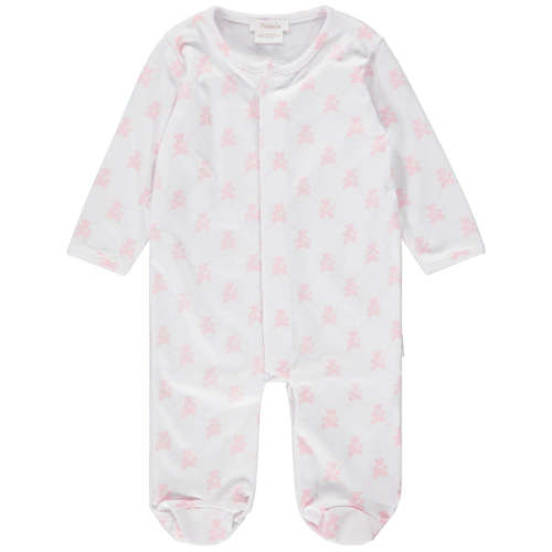SNAP FOOTIE - TEDDY BEAR PINK