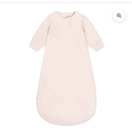 Organic Long Sleeve Sleep Sack 0.5 TOG - Primrose Pink