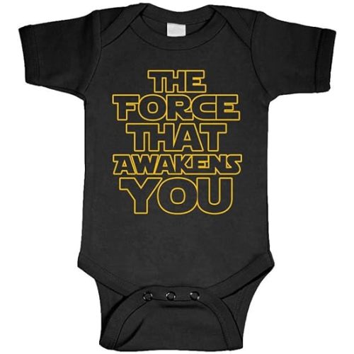 The Force That Awakens You - Movie Funny - Cotton Infant Bodysuit
