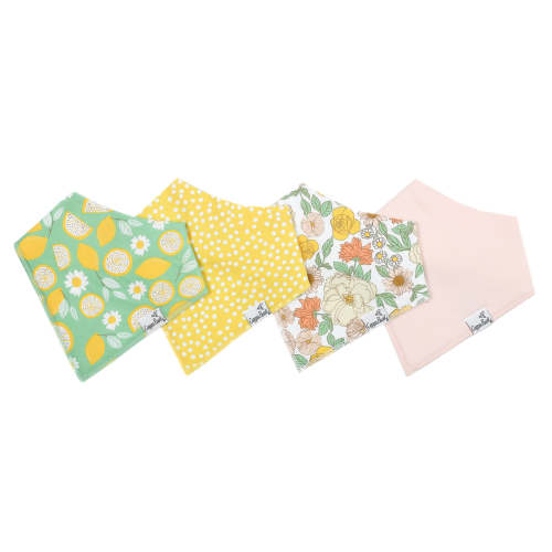 Baby Bandana Bibs - Lemon