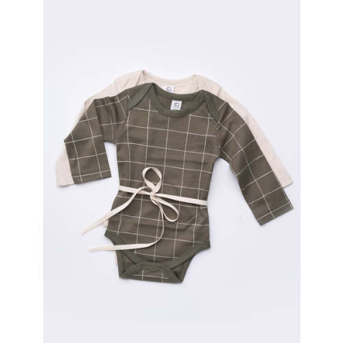 2-Pack Long Sleeve Bodysuit Bundle - Forest (NB)