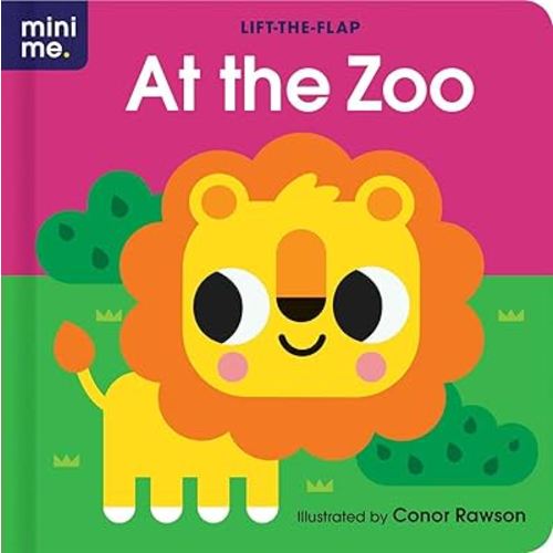 At the Zoo: Lift-the-Flap Board Book (Mini Me)