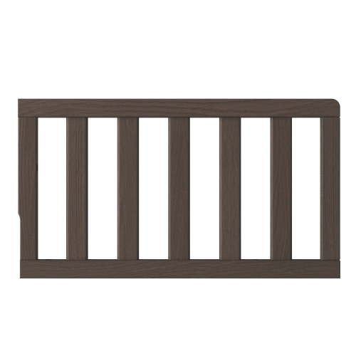 Child Craft Toddler Guard Rail for Crib Conversion, Fits Hampton & More, Pine Wood Construction, Dapper Gray
