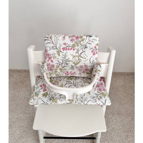 Personalizable Wipeable Cushion compatible with Stokke Tripp Trapp classic high chair, Highchair cushion, Junior seat cushion for Stokke