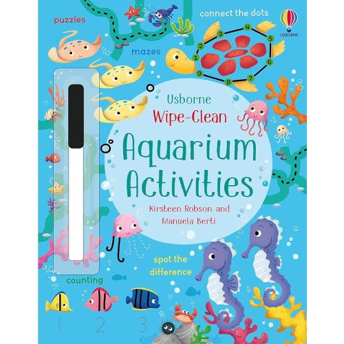 Wipe-Clean Aquarium Activities (Wipe-clean Activities)