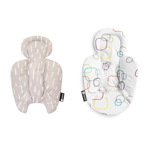 4moms RockaRoo and MamaRoo Infant Insert, Reversible Plush Fabric, Machine Washable, Compatible with RockaRoo, MamaRoo Models 4M-005, 1026, 1037