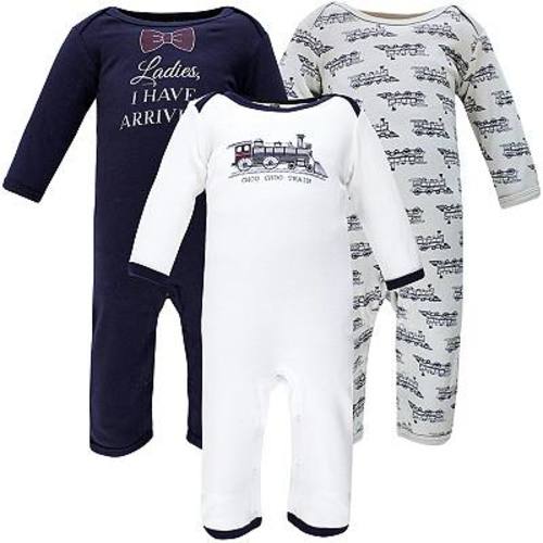 Infant Boy Cotton Coveralls