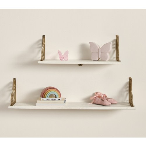 Gold Butterfly Shelving | Pottery Barn Kids