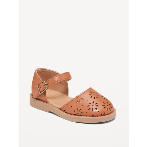 Chunky Perforated Ballet Sandals for Toddler Girls | Old Navy