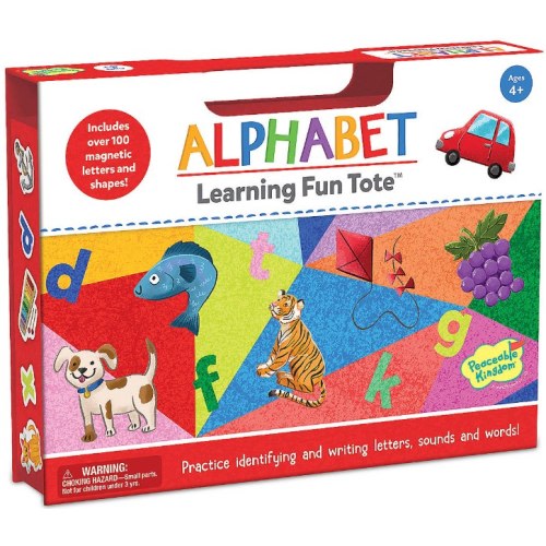 Alphabet Learning Fun Tote