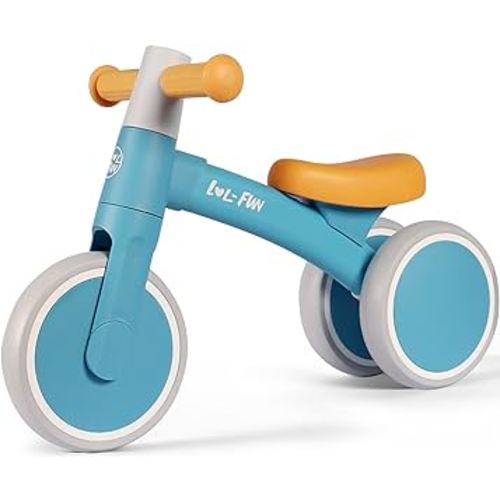 LOL-FUN Baby Balance Bike 1 Year Old, Baby Toys for 12-18 Months, First Birthday Gifts for One Year Old Boys and Girls